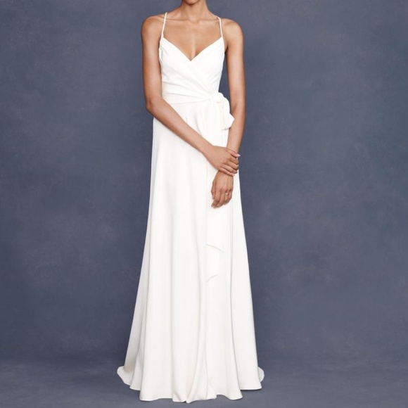 J. Crew Dresses & Skirts - J.Crew ivory Goddess Wedding gown 4P NWT